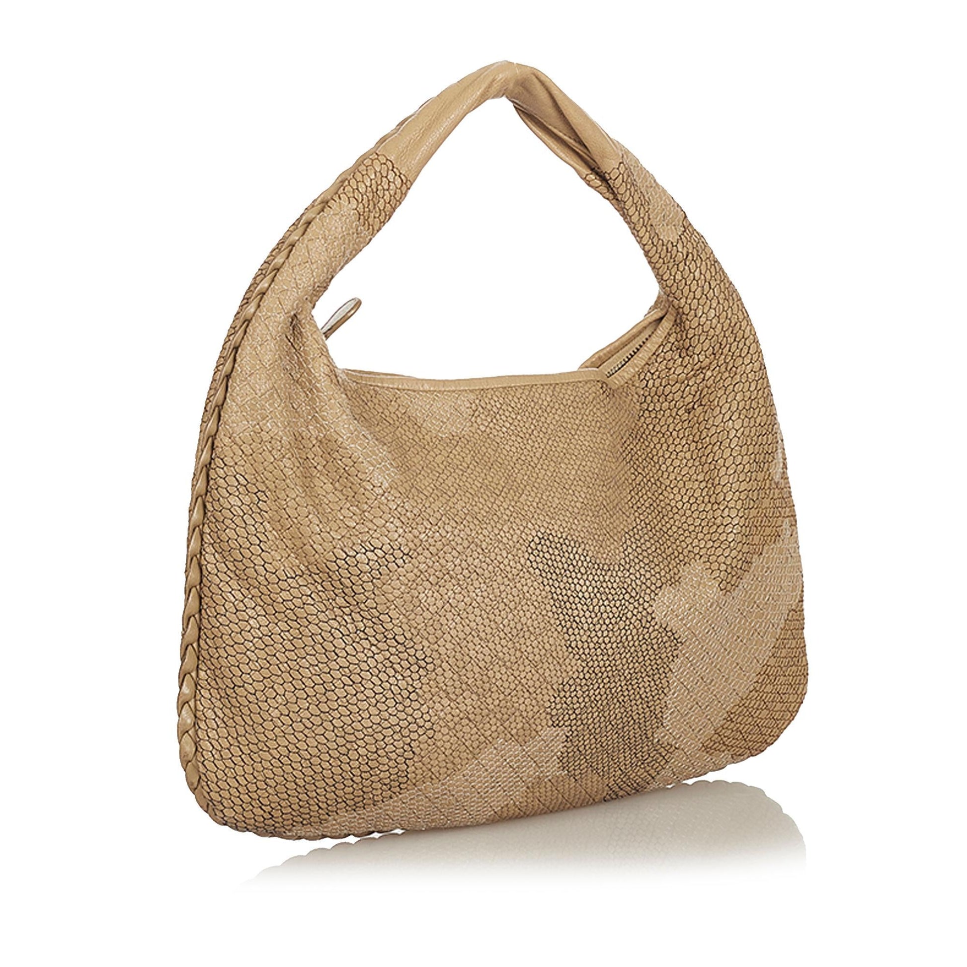 Luxury Bottega Veneta Intrecciato Leather Hobo Bag (SHG-26514)