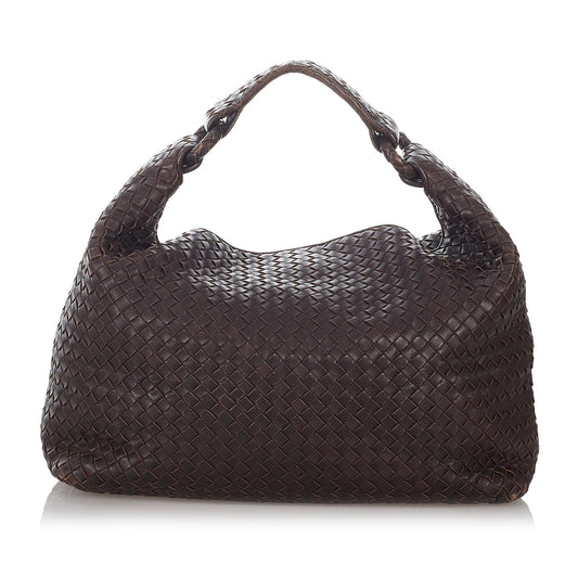 Luxury Bottega Veneta Intrecciato Leather Hobo Bag (SHG-26811)