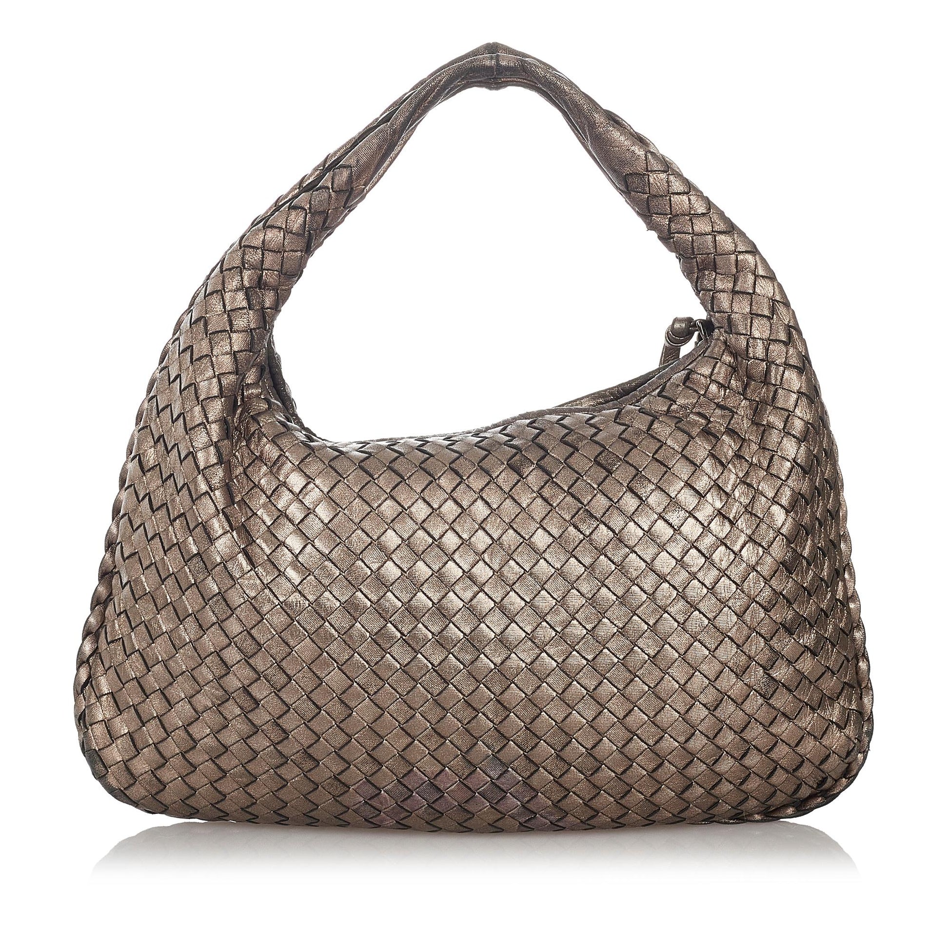 Luxury Bottega Veneta Intrecciato Leather Hobo Bag (SHG-28323)