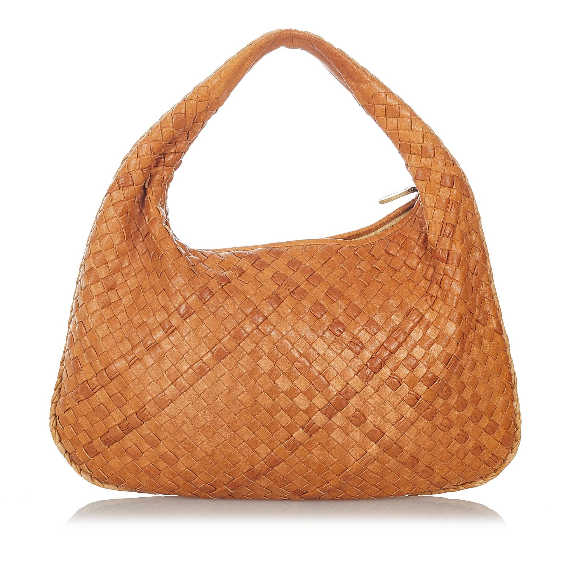 Luxury Bottega Veneta Intrecciato Leather Hobo Bag (SHG-26906)