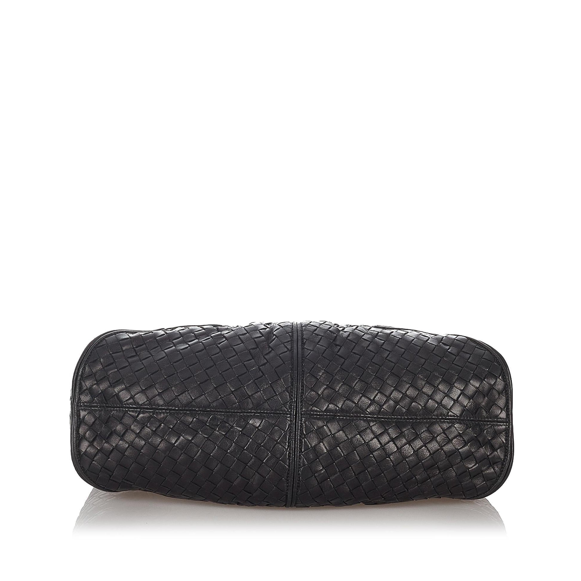Luxury Bottega Veneta Intrecciato Leather Hobo Bag (SHG-27029)