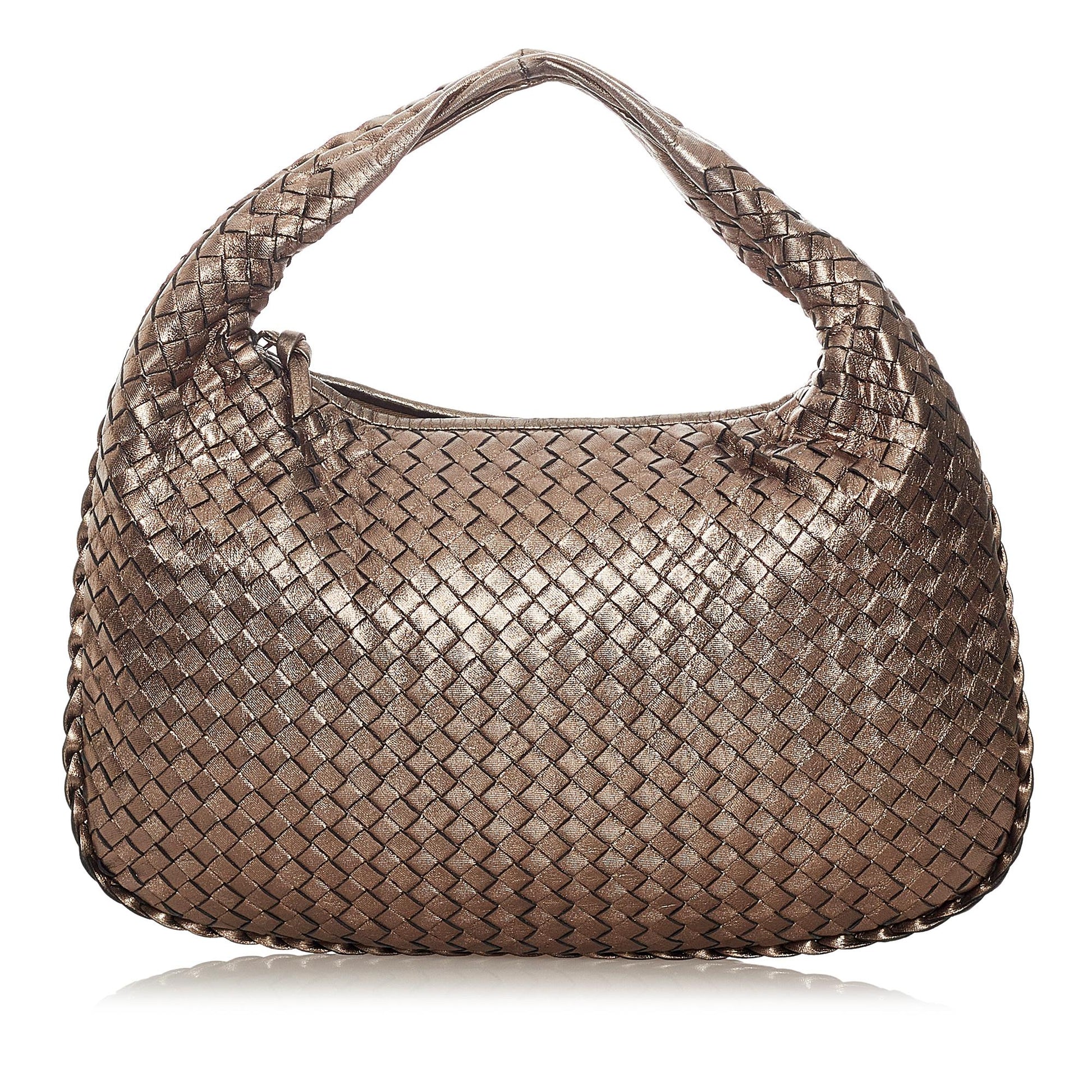 Luxury Bottega Veneta Intrecciato Leather Hobo Bag (SHG-27442)