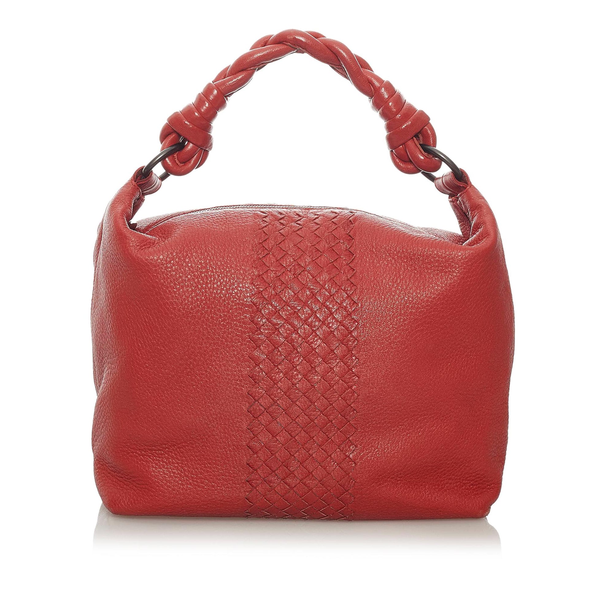 Luxury Bottega Veneta Intrecciato Leather Hobo Bag (SHG-28748)