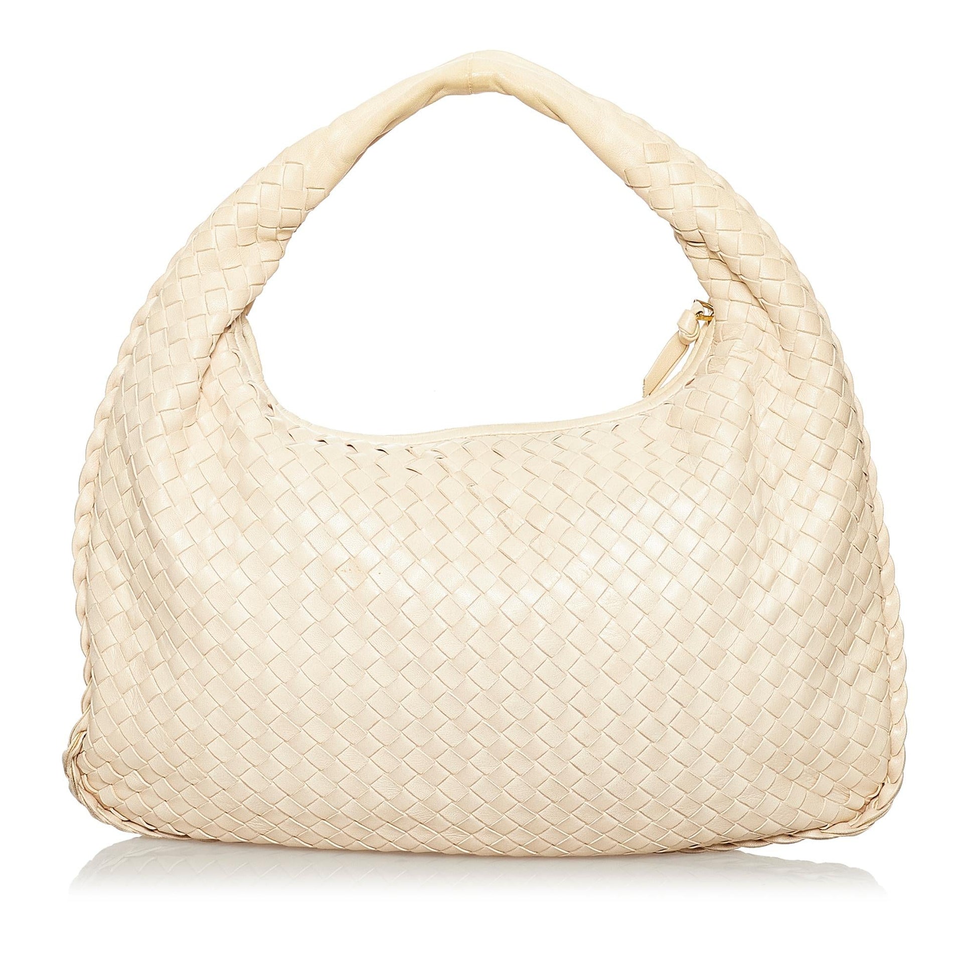 Luxury Bottega Veneta Intrecciato Leather Hobo Bag (SHG-30414)