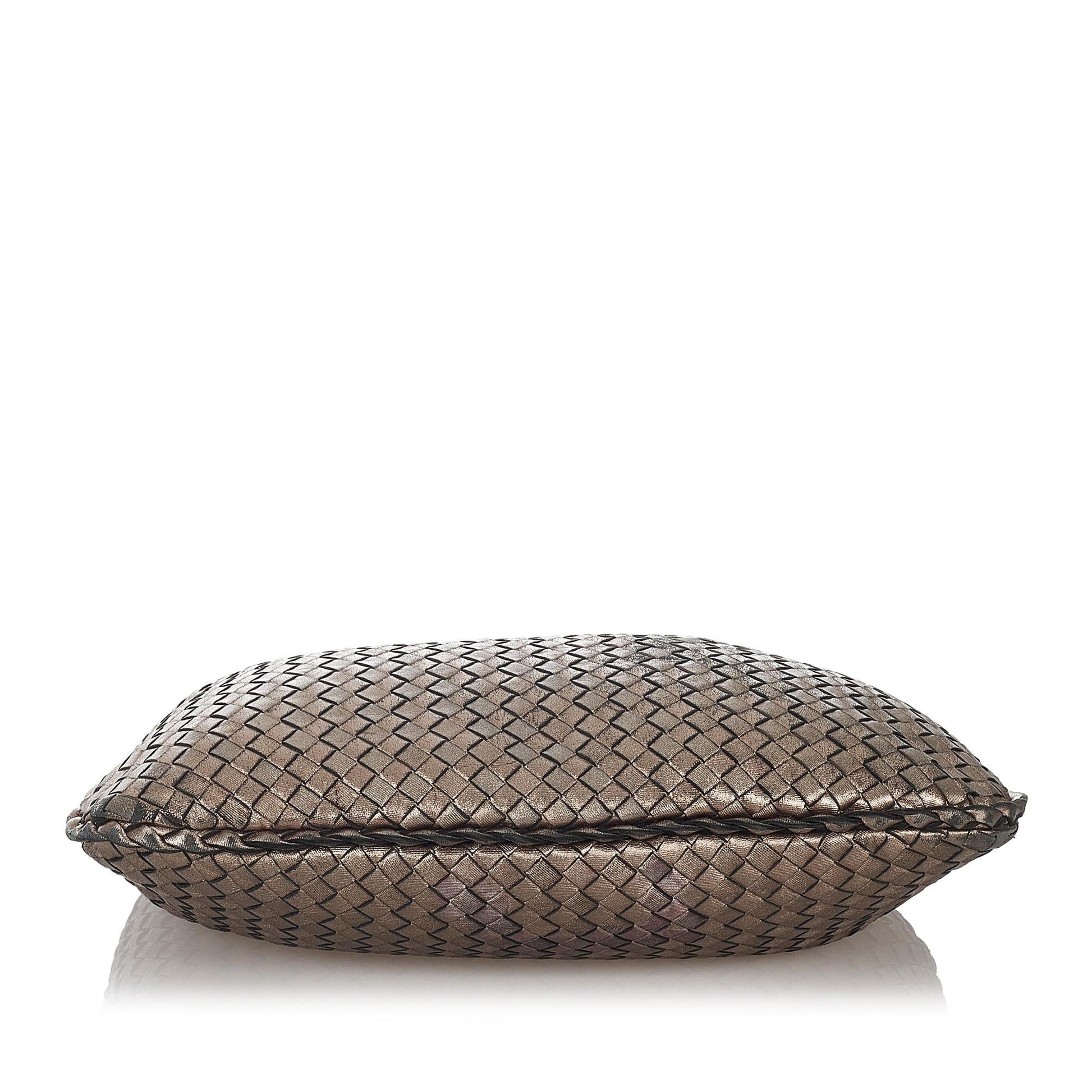 Luxury Bottega Veneta Intrecciato Leather Hobo Bag (SHG-34054)
