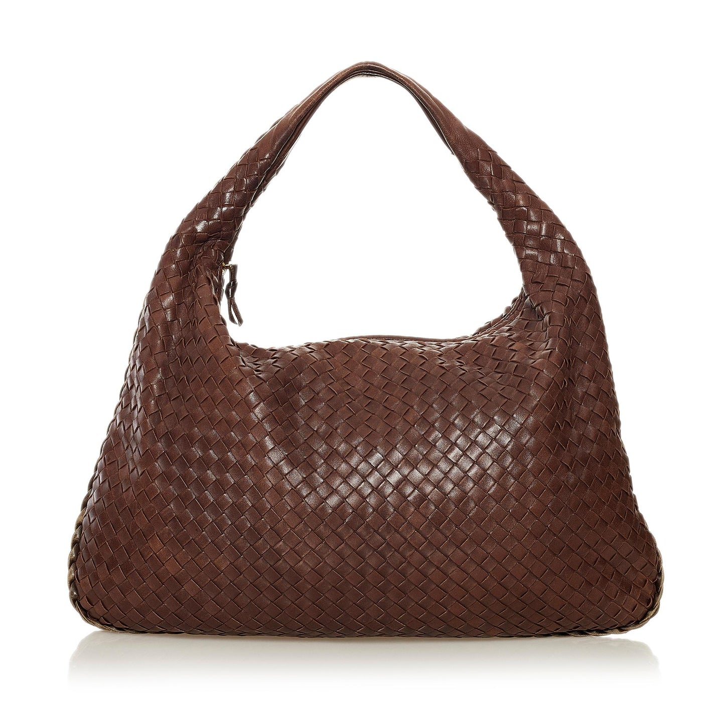 Luxury Bottega Veneta Intrecciato Leather Hobo Bag (SHG-34365)