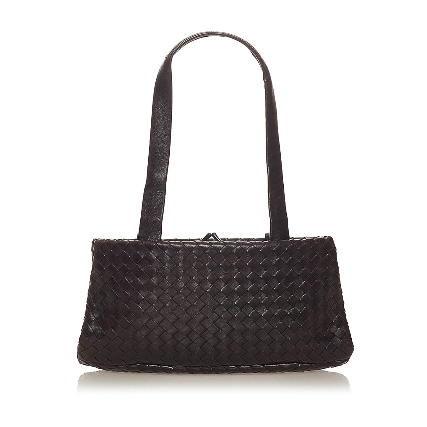 Luxury Bottega Veneta Intrecciato Leather Shoulder Bag (SHG-27523)