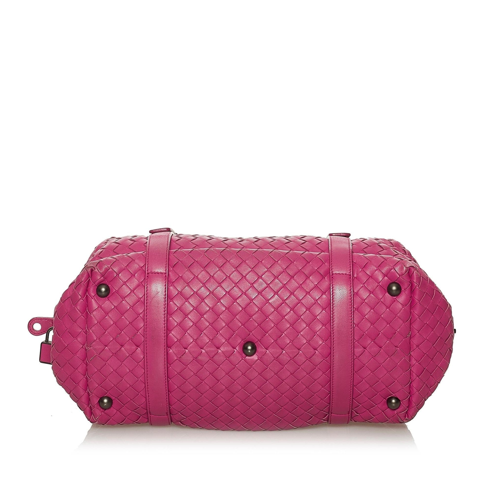 Luxury Bottega Veneta Intrecciato Leather Shoulder Bag (SHG-28389)