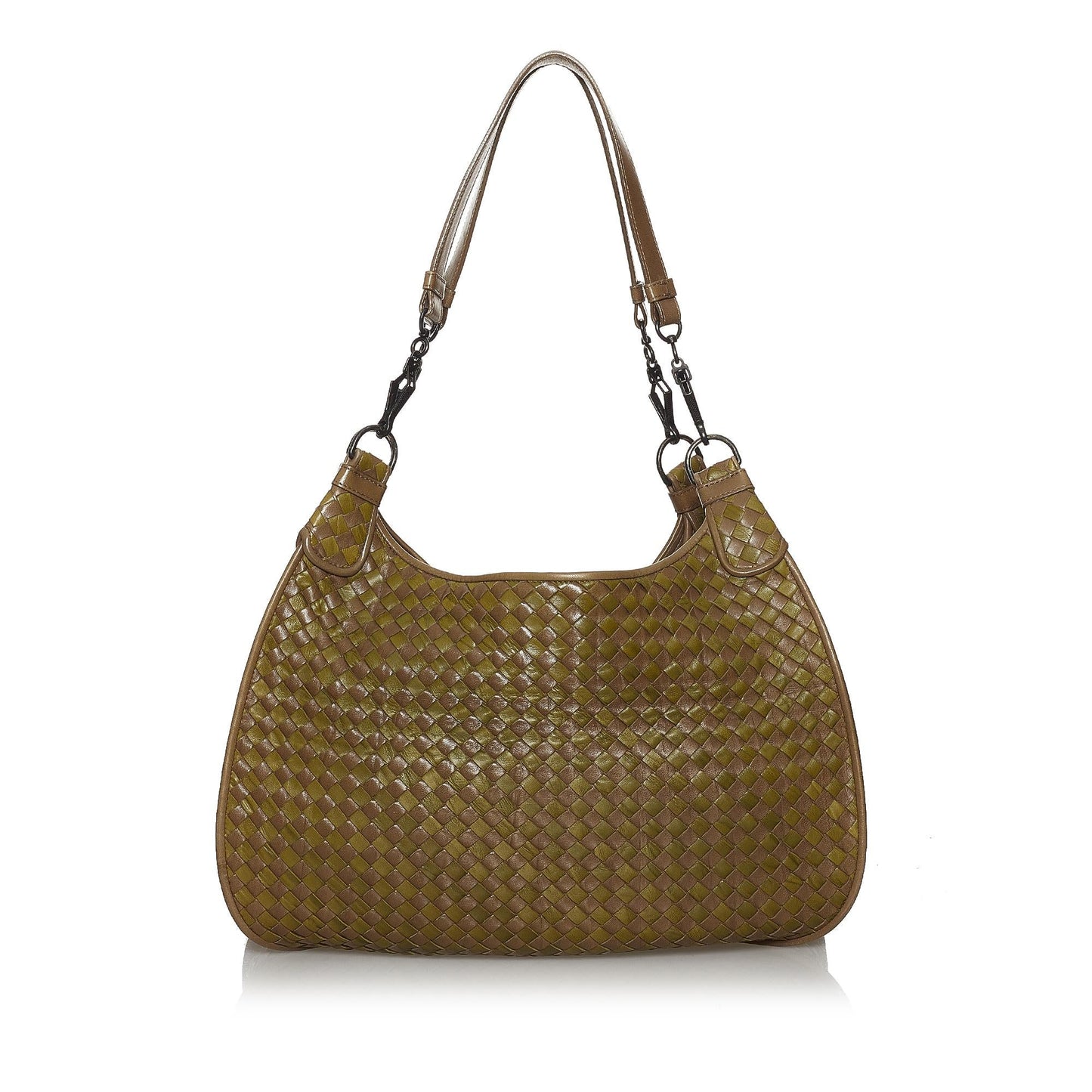 Luxury Bottega Veneta Intrecciato Leather Shoulder Bag (SHG-29926)