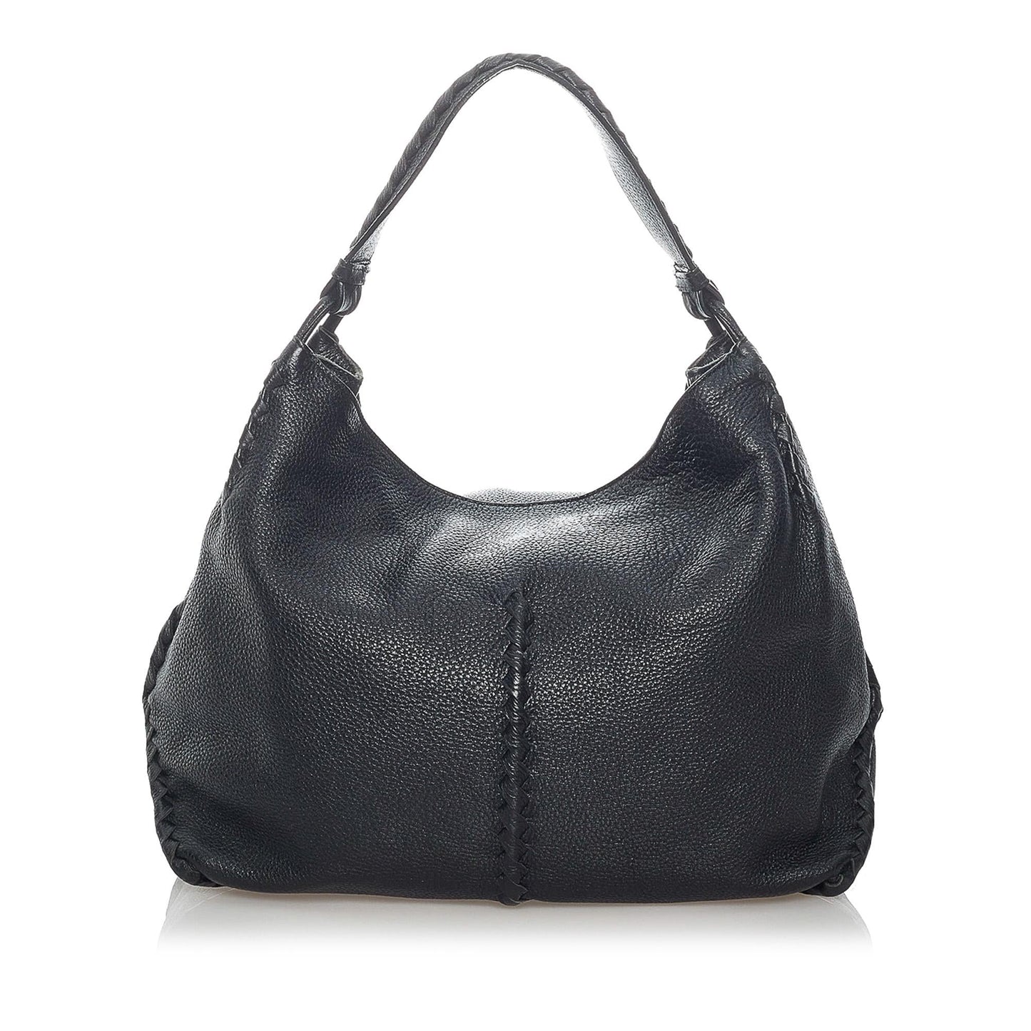 Luxury Bottega Veneta Intrecciato Leather Shoulder Bag (SHG-31357)