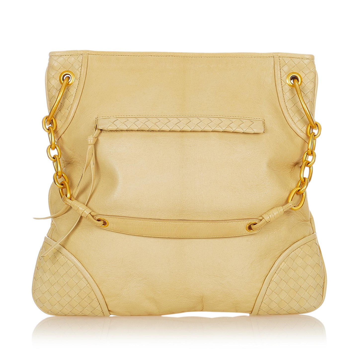 Luxury Bottega Veneta Intrecciato Leather Shoulder Bag (SHG-35004)