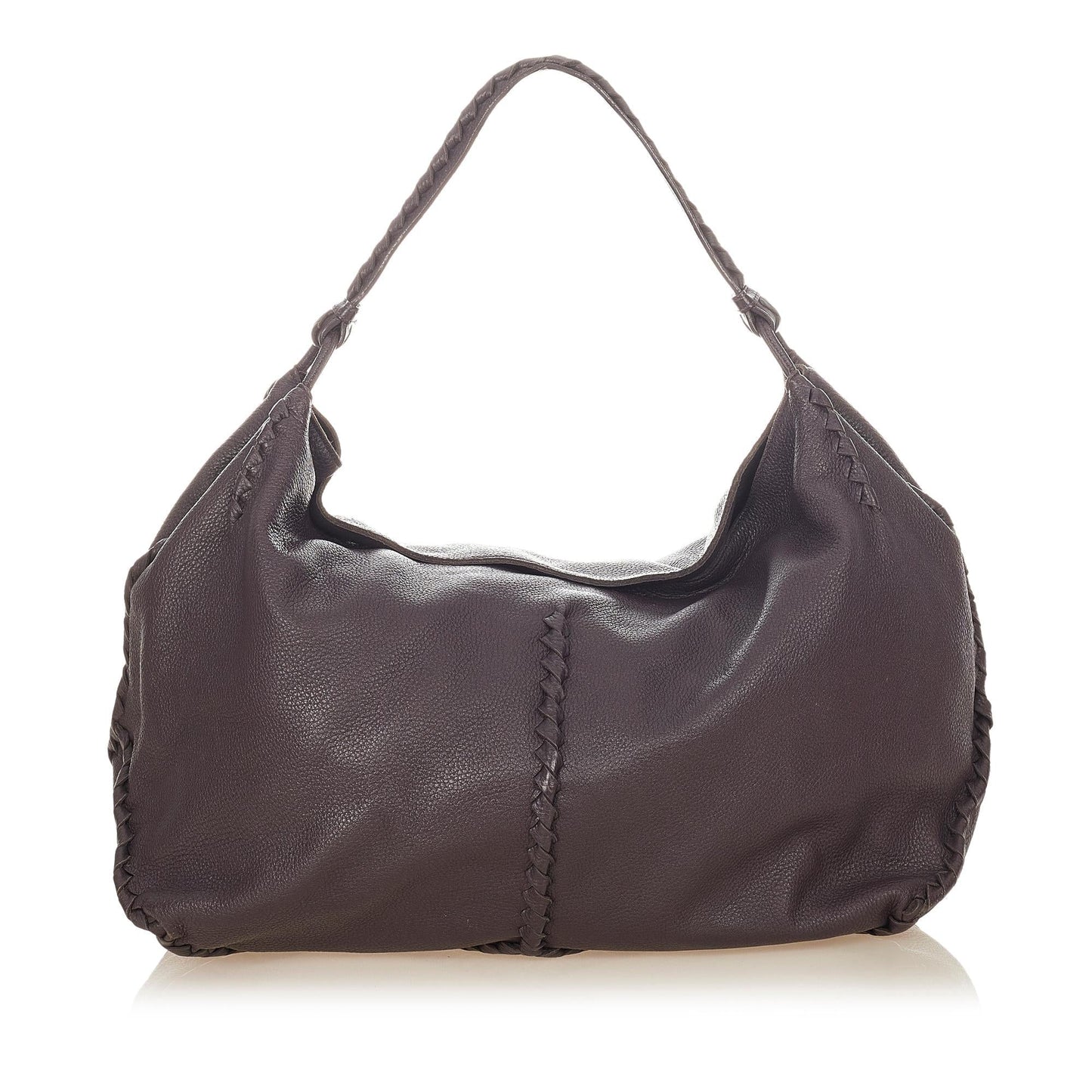 Luxury Bottega Veneta Intrecciato Leather Shoulder Bag (SHG-36215)