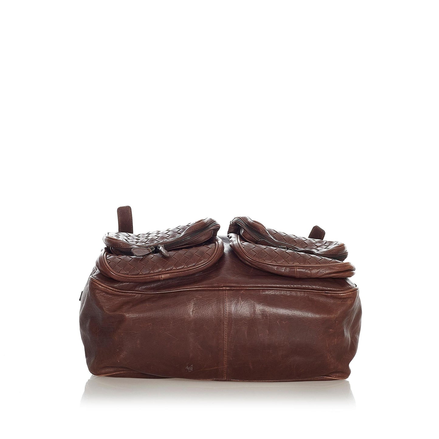 Luxury Bottega Veneta Intrecciato Leather Shoulder Bag (SHG-36580)
