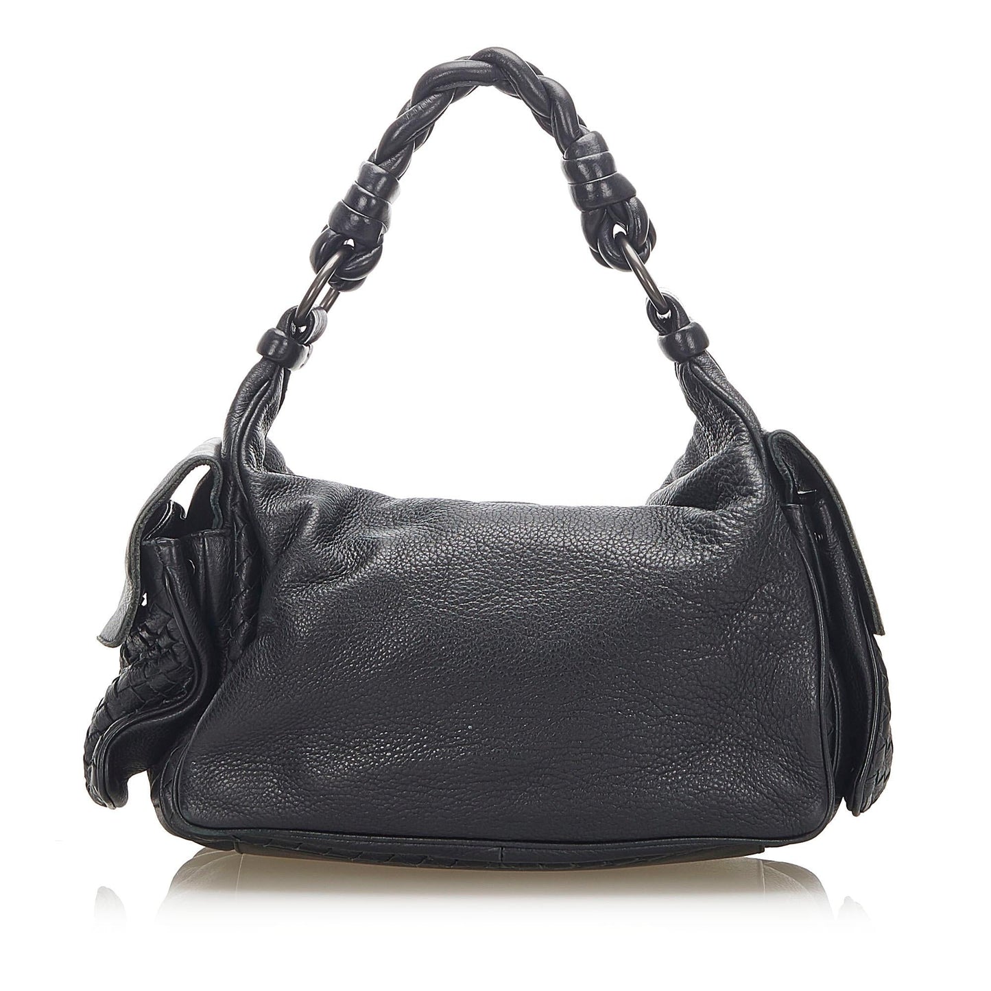 Luxury Bottega Veneta Intrecciato Leather Shoulder Bag (SHG-36583)