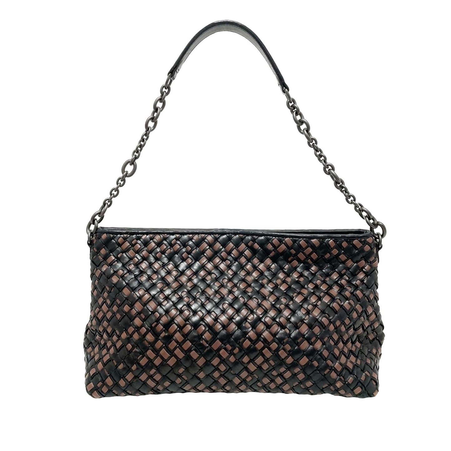 Luxury Bottega Veneta Intrecciato Leather Shoulder Bag (SHG-9OKAXm)