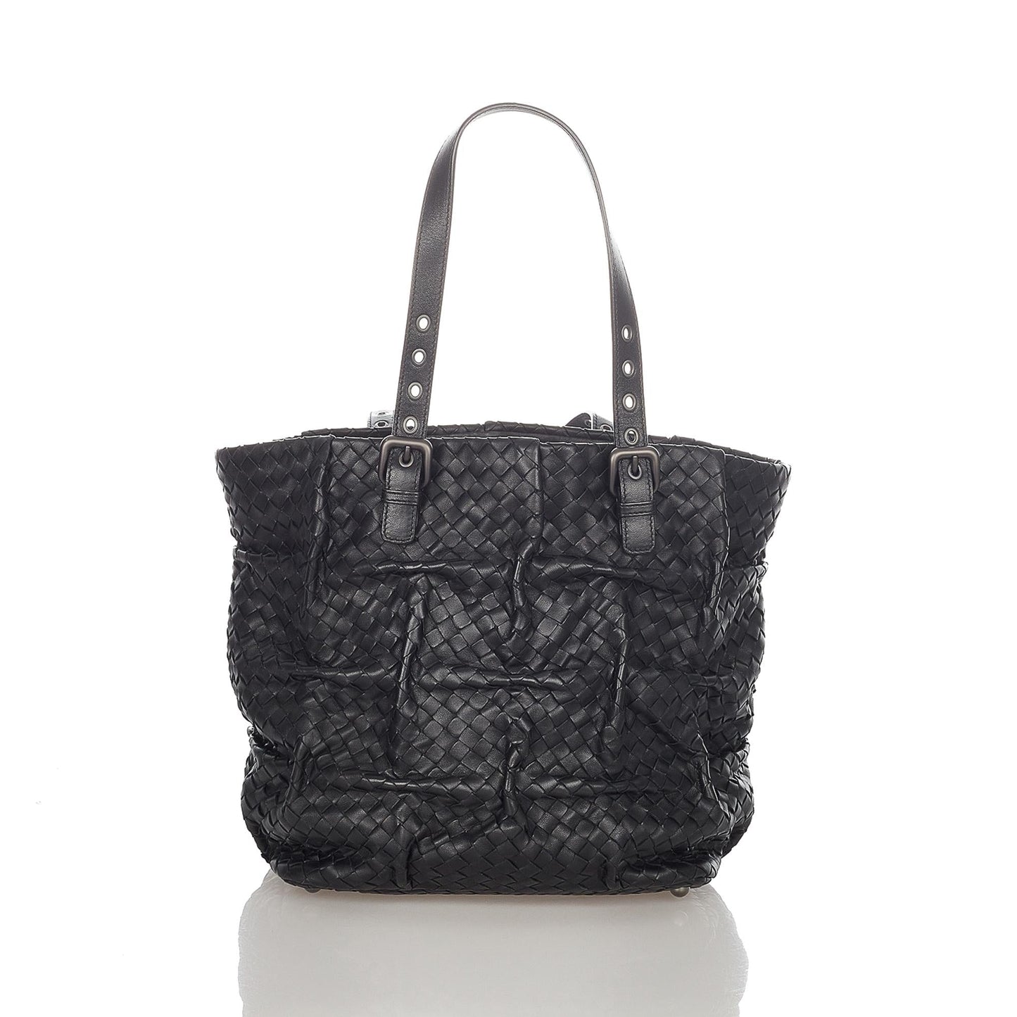 Luxury Bottega Veneta Intrecciato Leather Tote Bag (SHG-23505)