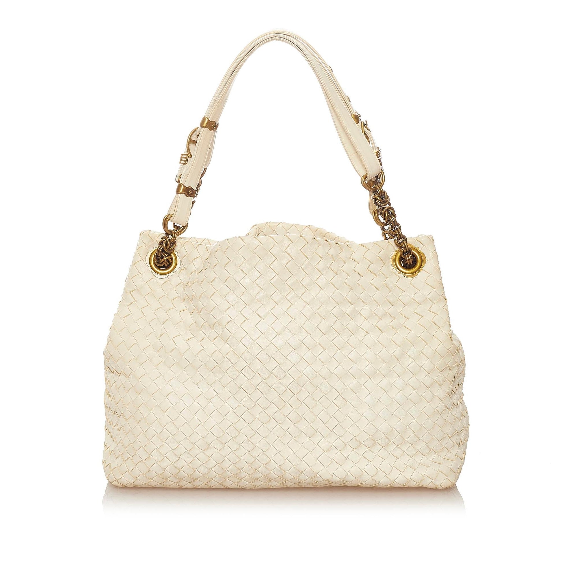 Luxury Bottega Veneta Intrecciato Leather Tote Bag (SHG-28129)