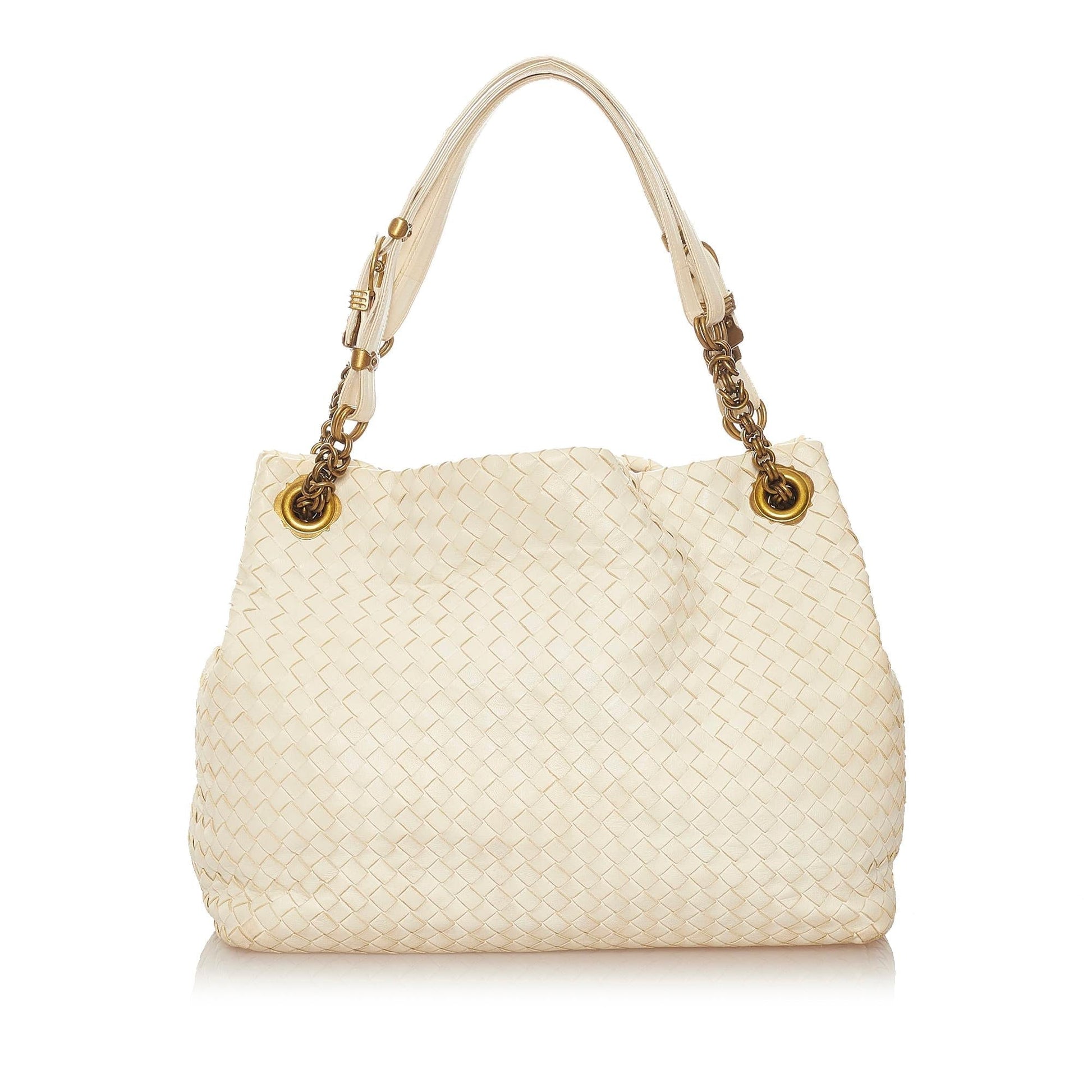 Luxury Bottega Veneta Intrecciato Leather Tote Bag (SHG-28129)