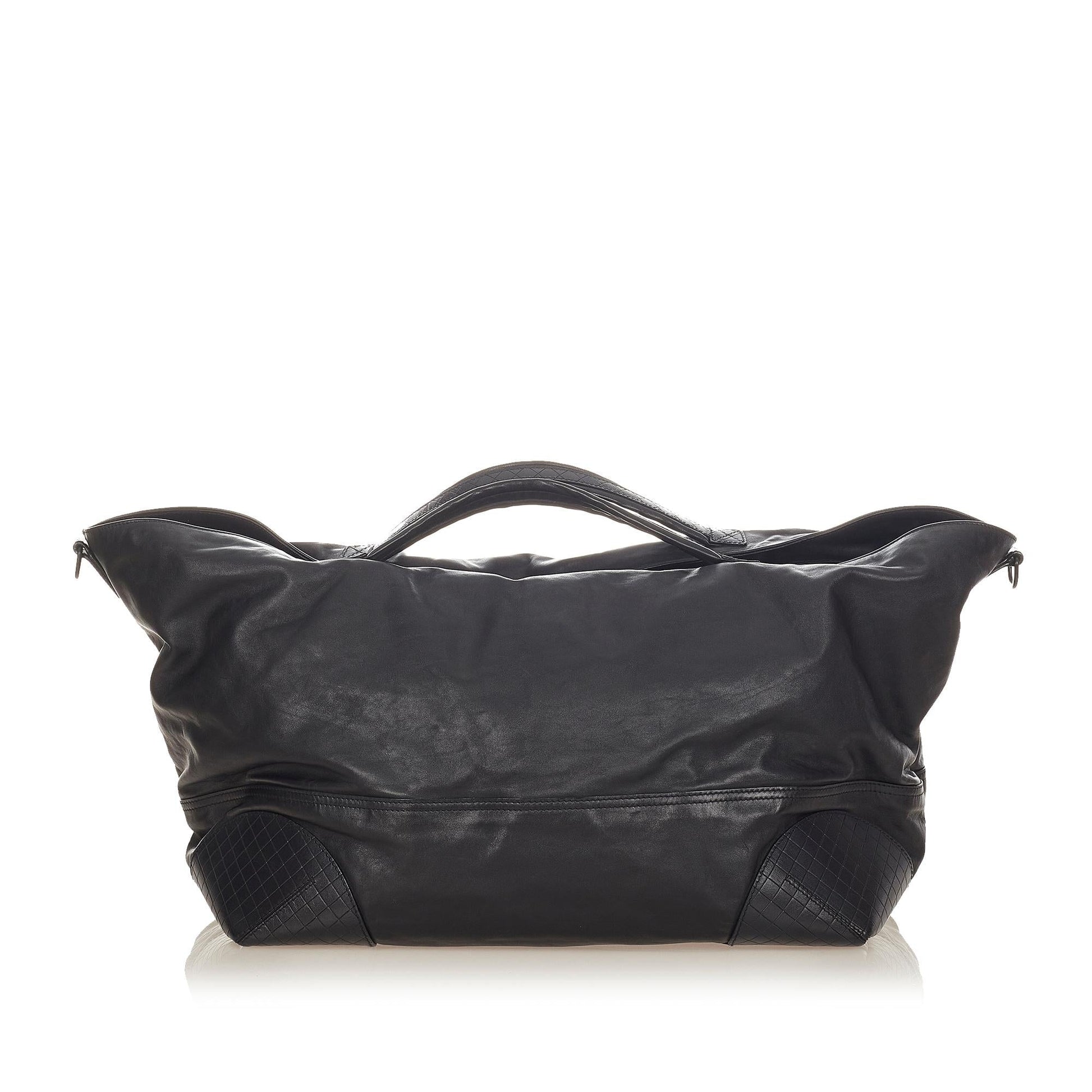Luxury Bottega Veneta Intrecciato Leather Tote Bag (SHG-34000)