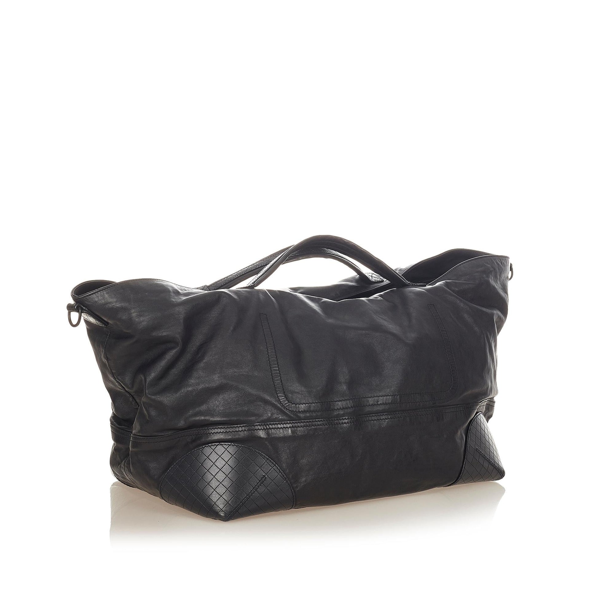Luxury Bottega Veneta Intrecciato Leather Tote Bag (SHG-34000)