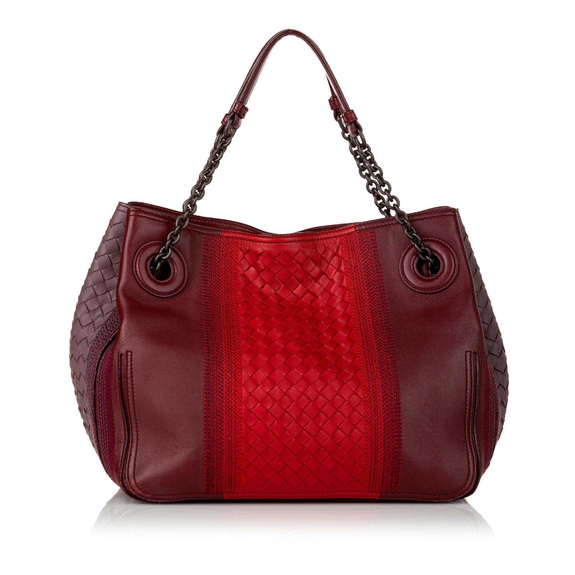 Luxury Bottega Veneta Intrecciato Leather Tote Bag (SHG-Xb9o1E)