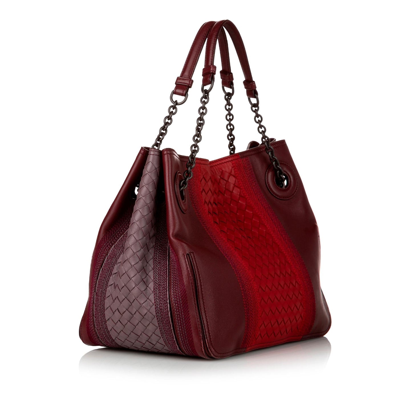 Luxury Bottega Veneta Intrecciato Leather Tote Bag (SHG-Xb9o1E)