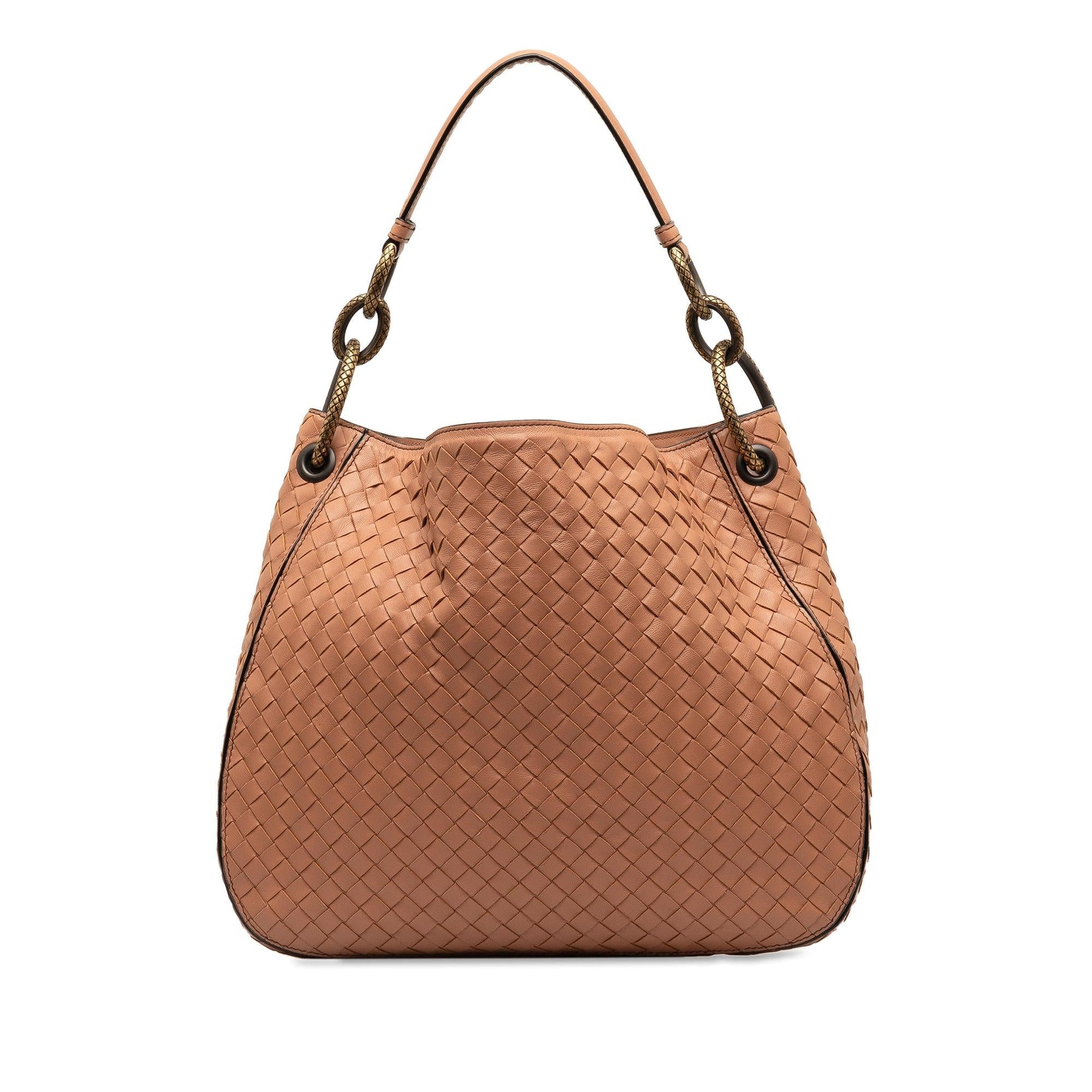 Luxury Bottega Veneta Intrecciato Loop Hobo Bag (SHG-v7SHR5)
