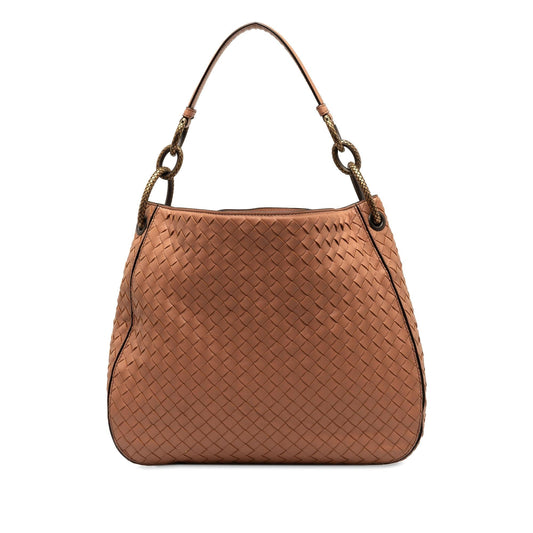 Luxury Bottega Veneta Intrecciato Loop Hobo Bag (SHG-v7SHR5)