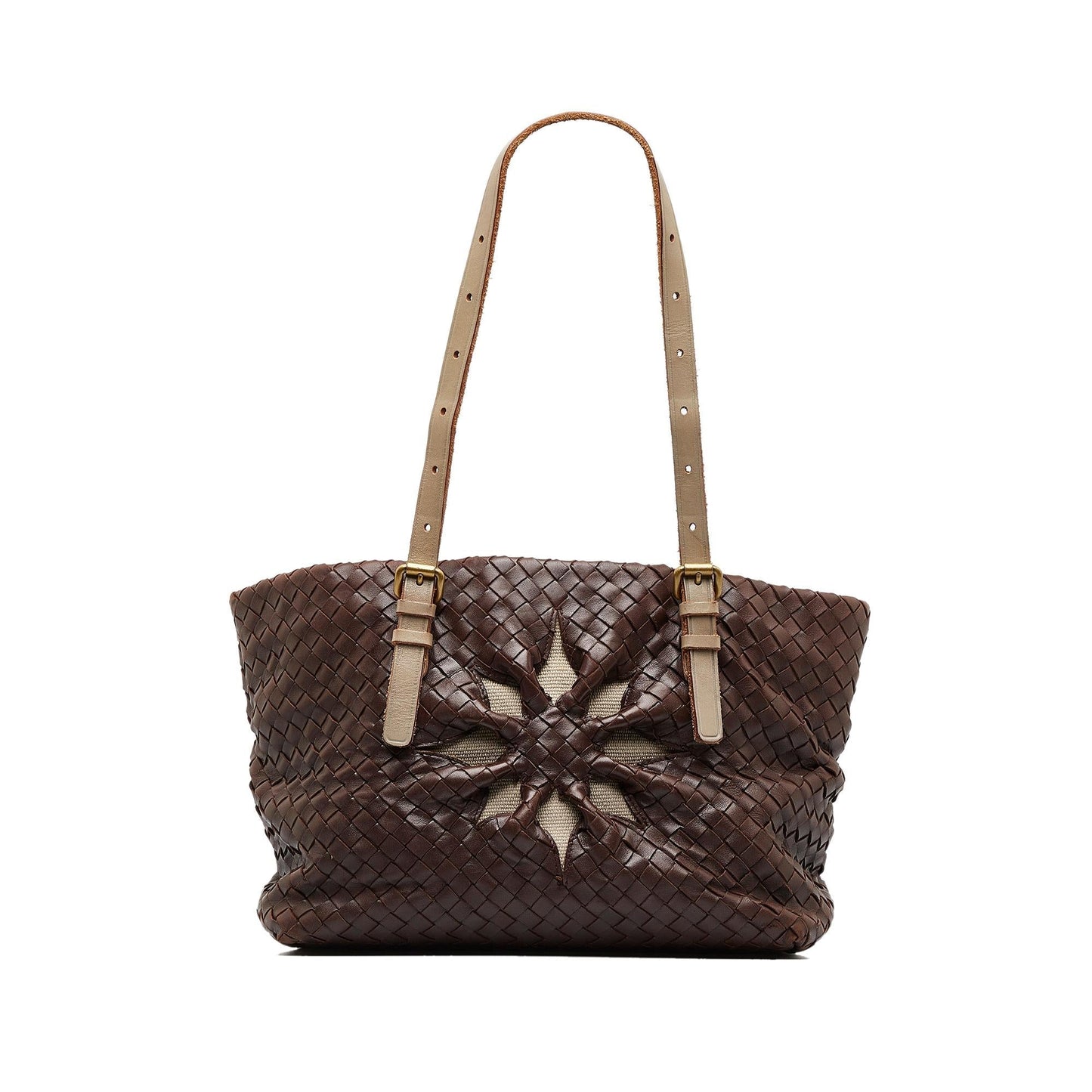 Luxury Bottega Veneta Intrecciato Marquise Flower Tote (SHG-8MxBIq)
