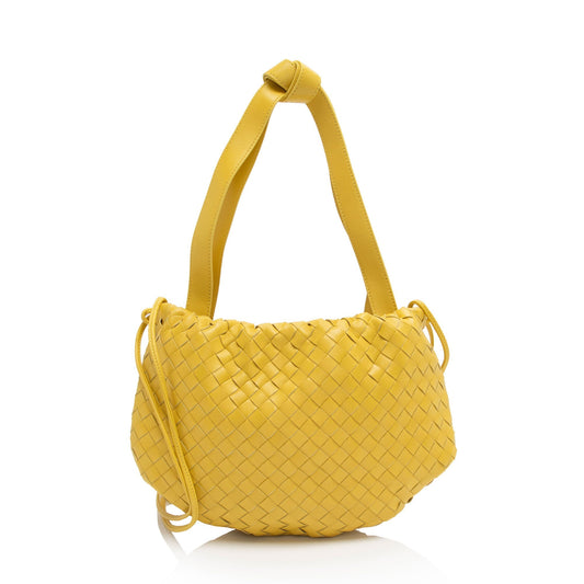 Luxury Bottega Veneta Intrecciato Nappa Bulb Shoulder Bag (SHF-0iUWsy)