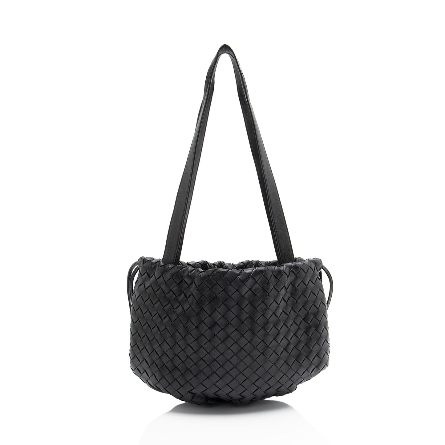 Luxury Bottega Veneta Intrecciato Nappa Bulb Shoulder Bag (SHF-gt3xW5)
