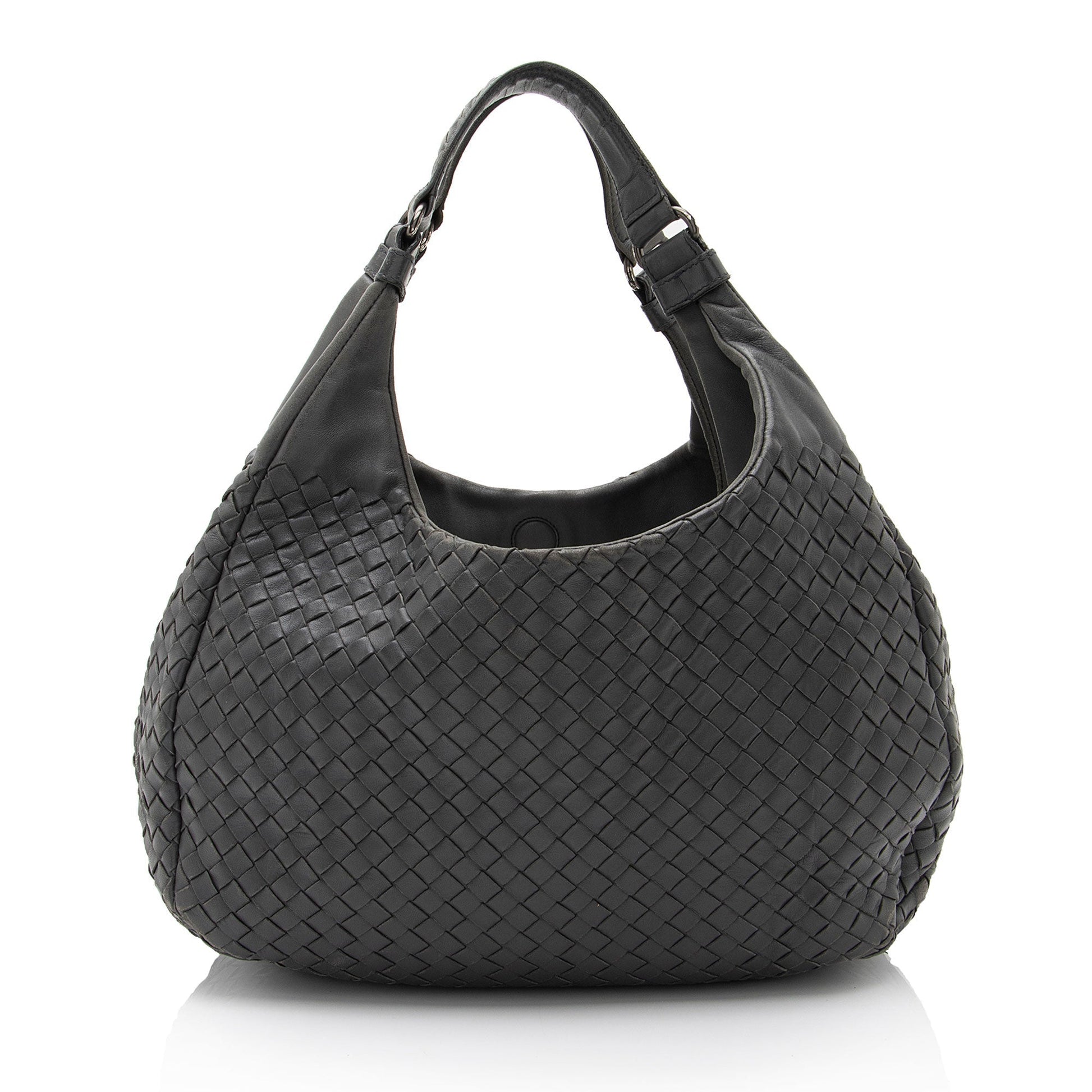 Luxury Bottega Veneta Intrecciato Nappa Campana Medium Shoulder Bag (SHF-a7yNeU)