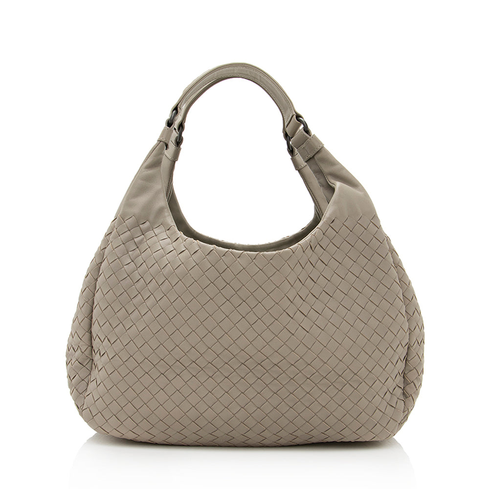 Luxury Bottega Veneta Intrecciato Nappa Campana Small Shoulder Bag - FINAL SALE (SHF-19466)