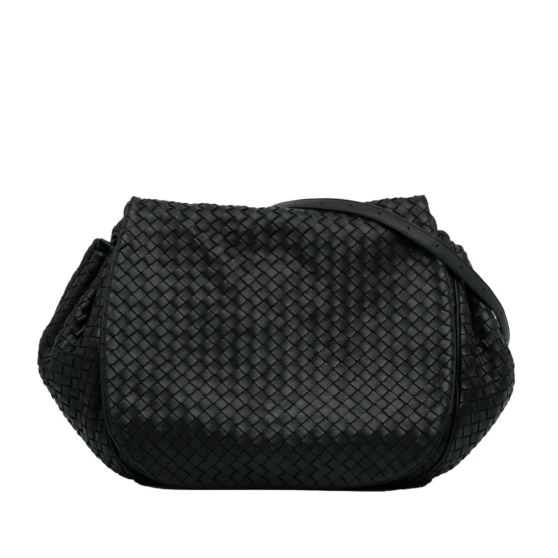 Luxury Bottega Veneta Intrecciato Nappa Crossbody Bag (SHG-neq37L)
