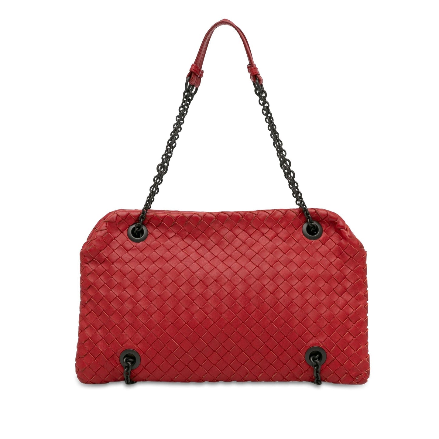 Luxury Bottega Veneta Intrecciato Nappa Duo Shoulder Bag (SHG-DlI99L)