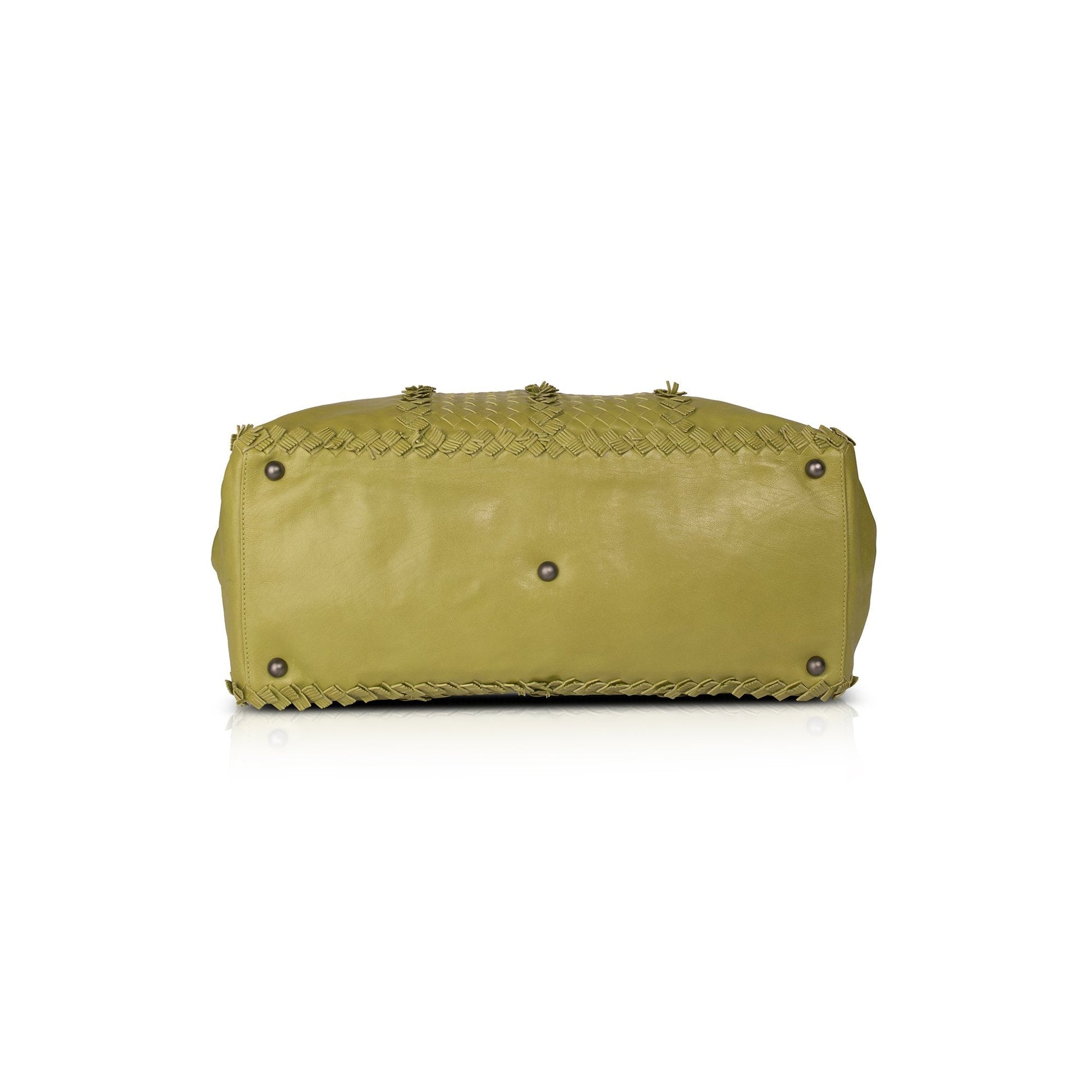 Bottega Veneta Intrecciato Nappa Fringe Tote
