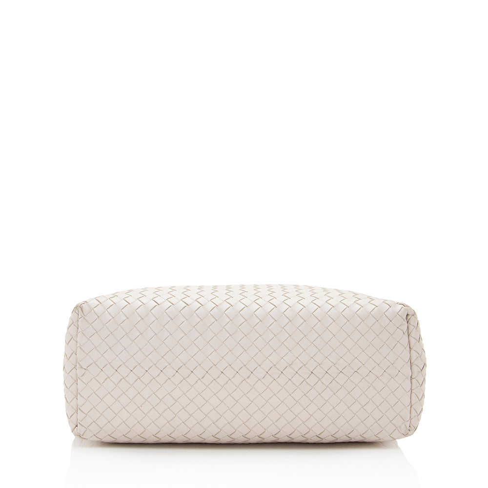 Luxury Bottega Veneta Intrecciato Nappa Garda Medium Tote (SHF-21190)