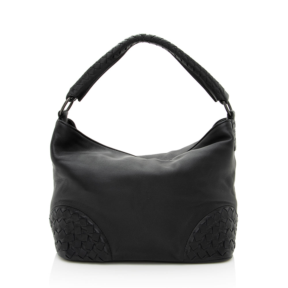Luxury Bottega Veneta Intrecciato Nappa Hobo (SHF-19451)