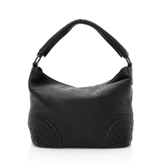 Luxury Bottega Veneta Intrecciato Nappa Hobo (SHF-19451)