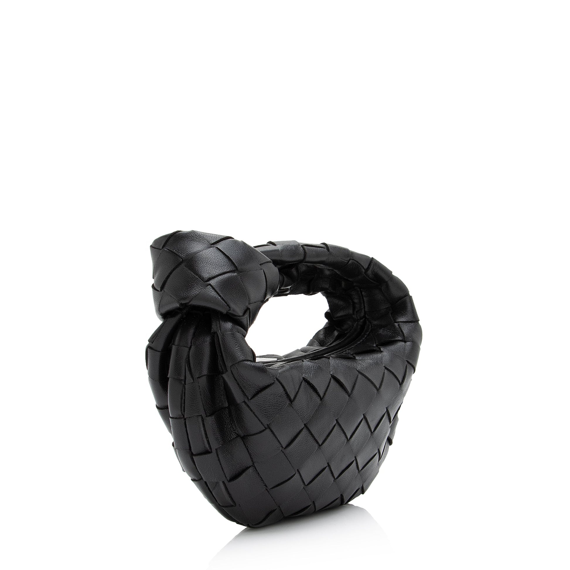 Luxury Bottega Veneta Intrecciato Nappa Leather Jodie Candy Bag (SHF-23059)