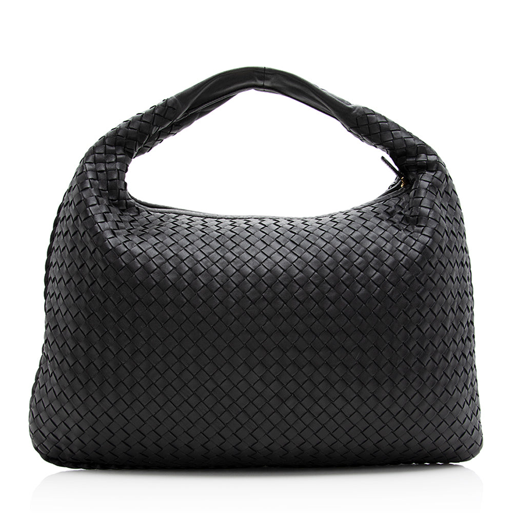 Luxury Bottega Veneta Intrecciato Nappa Medium Hobo (SHF-20689)