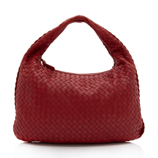 Luxury Bottega Veneta Intrecciato Nappa Medium Hobo (SHF-rHUnMZ)