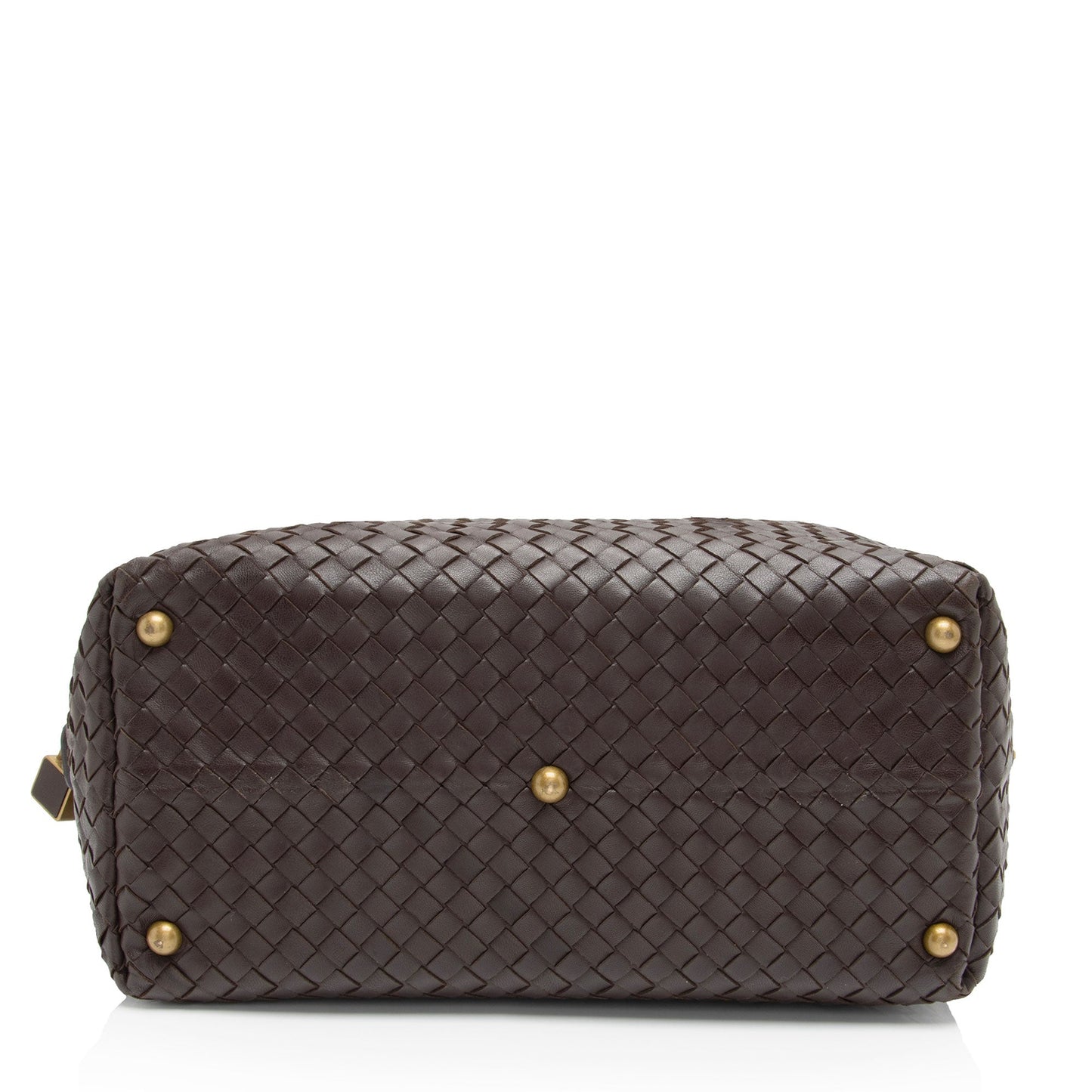 Luxury Bottega Veneta Intrecciato Nappa Montaigne Small Satchel (SHF-4lcw1Z)