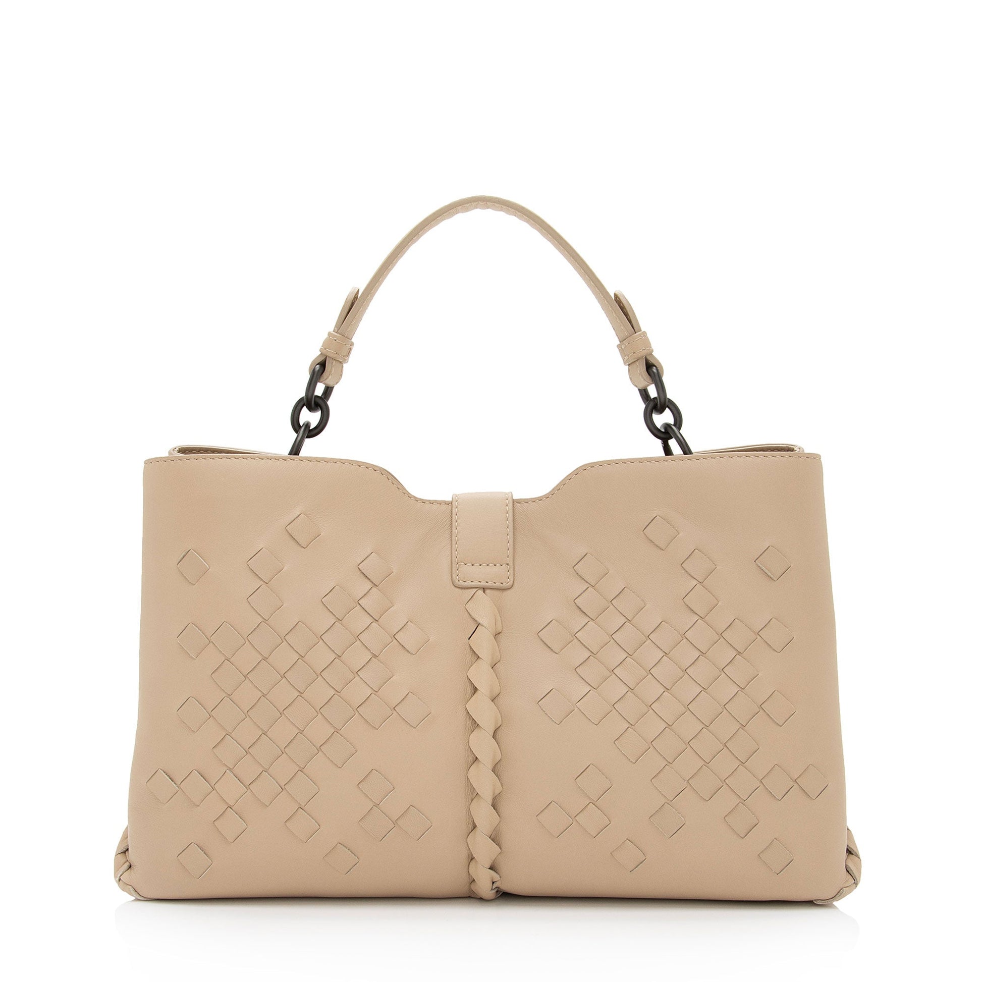 Luxury Bottega Veneta Intrecciato Nappa Napoli Medium Tote (SHF-cSM6Oj)
