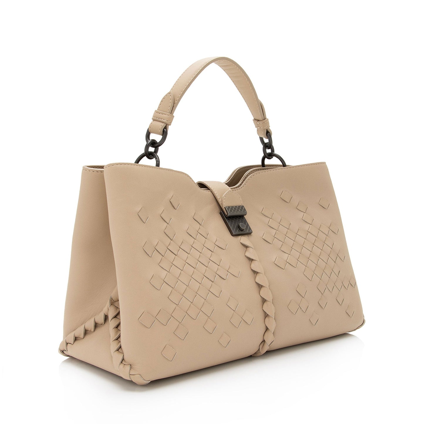 Luxury Bottega Veneta Intrecciato Nappa Napoli Medium Tote (SHF-cSM6Oj)