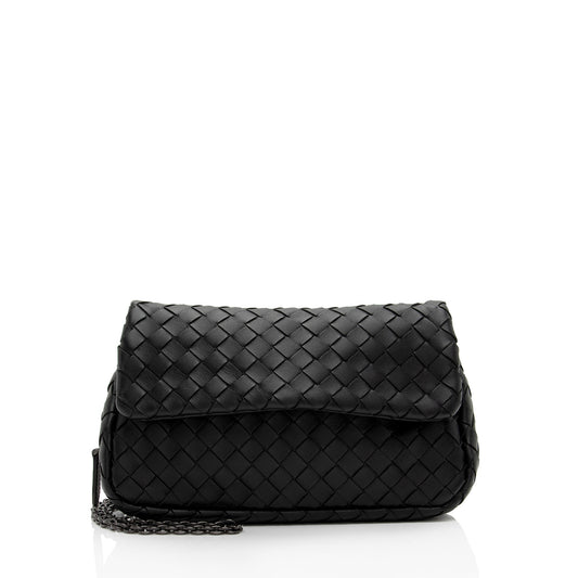 Luxury Bottega Veneta Intrecciato Nappa Olimpia Mini Chain Bag (SHF-5RIEaO)