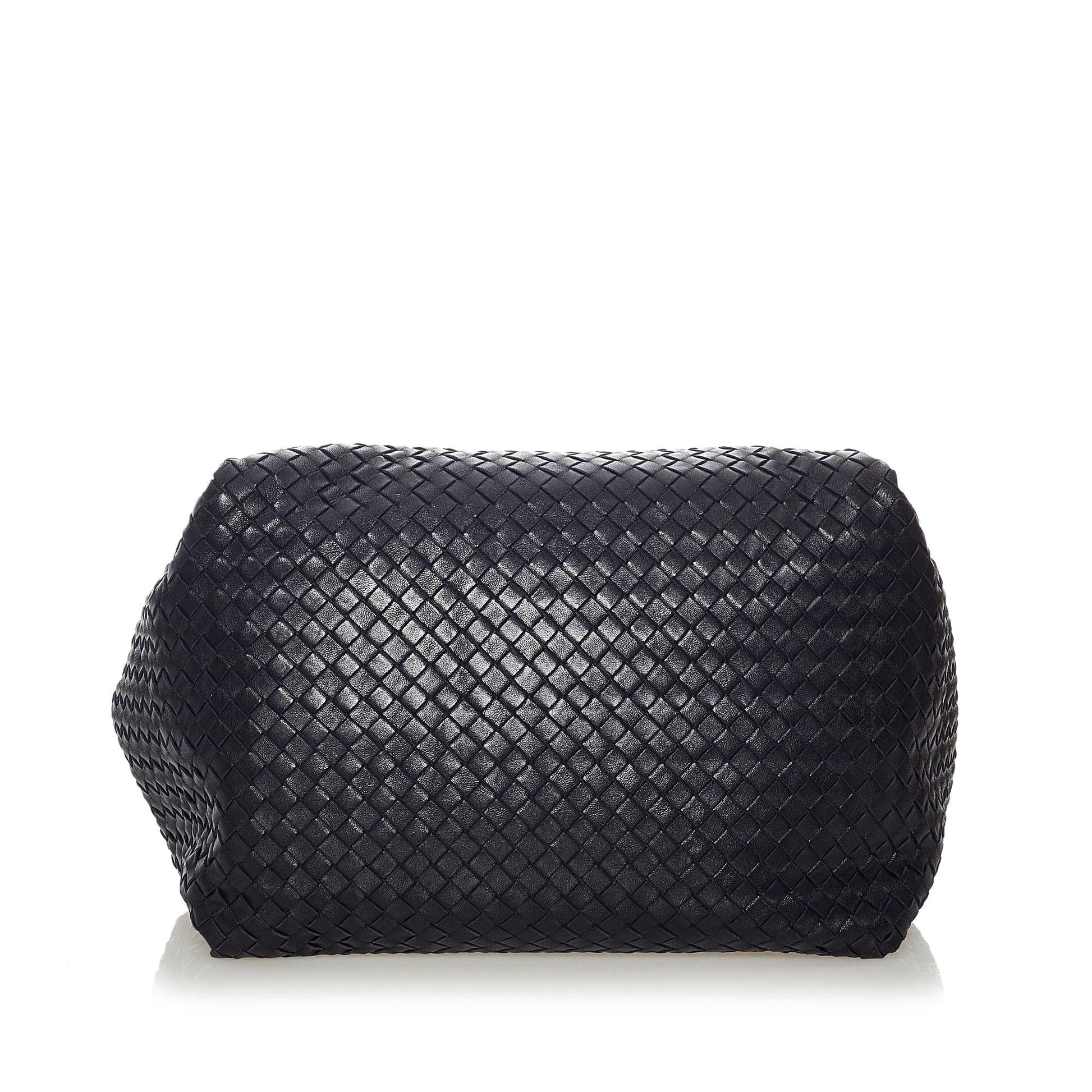 Luxury Bottega Veneta Intrecciato Nappa Parachute Tote Bag (SHG-28165)