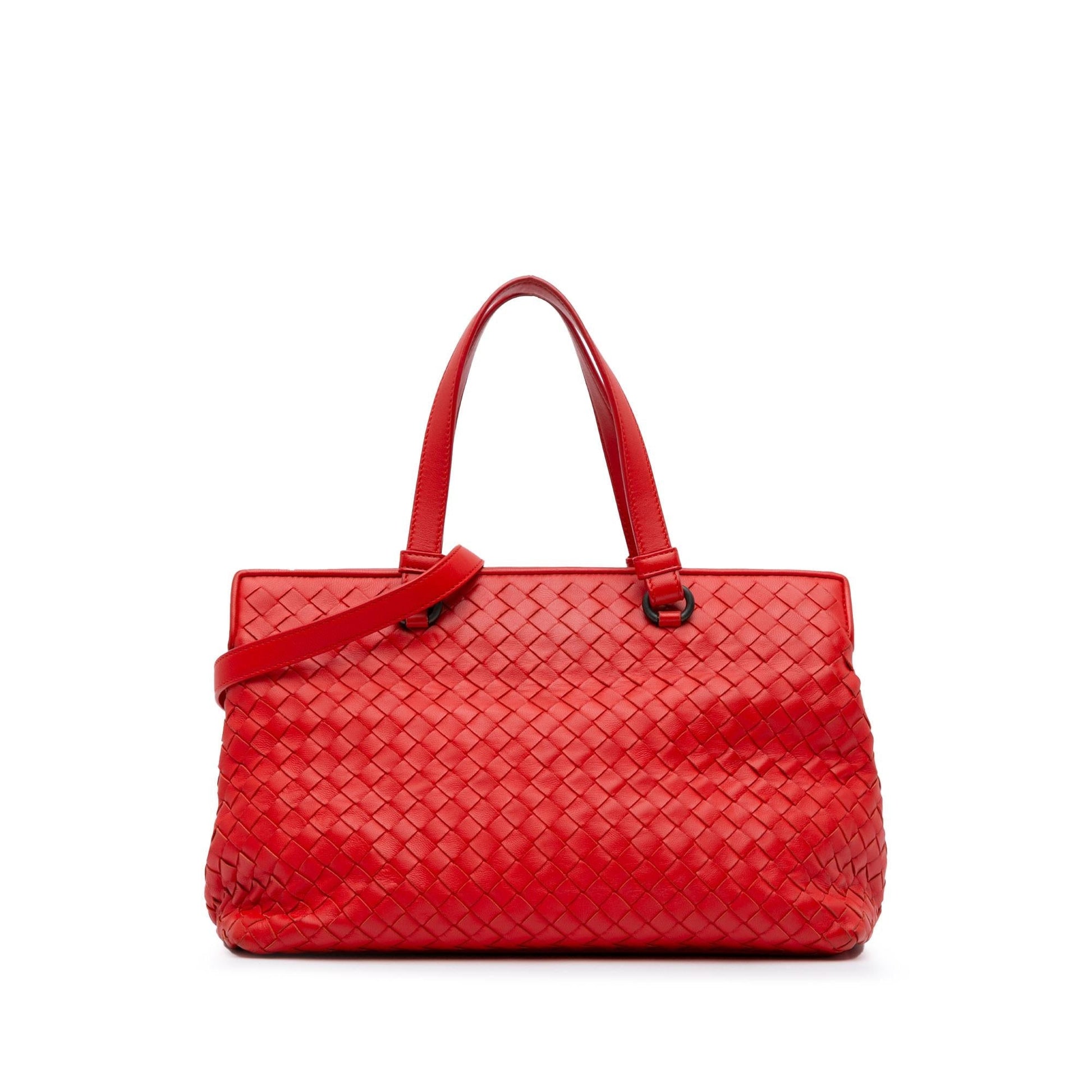 Luxury Bottega Veneta Intrecciato Nappa Satchel (SHG-mzmmIY)