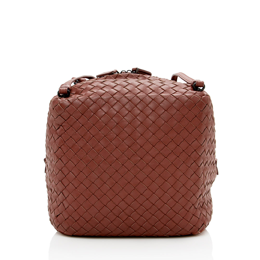 Luxury Bottega Veneta Intrecciato Nappa Shoulder Bag (SHF-14817)