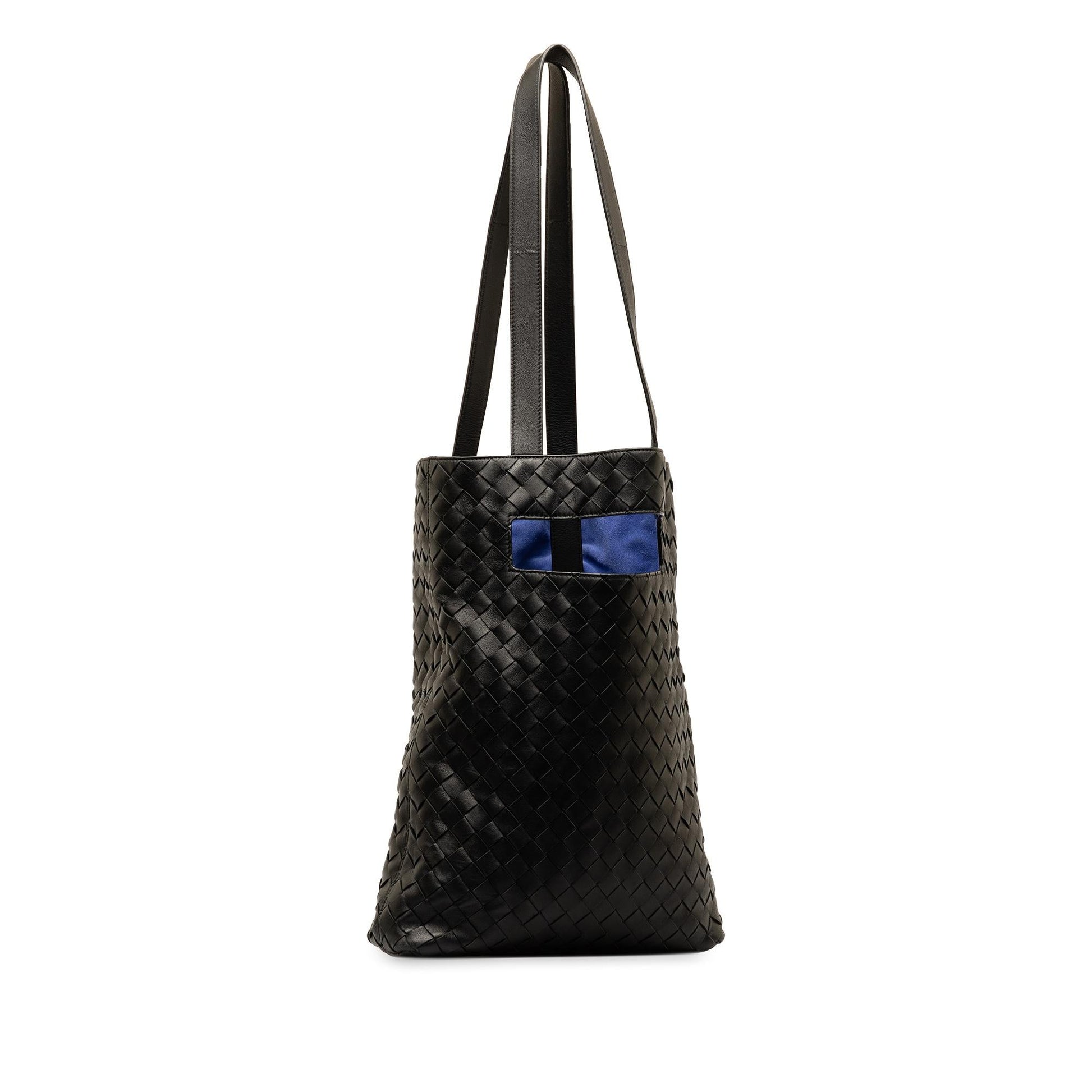 Luxury Bottega Veneta Intrecciato Nappa Slot North South Tote (SHG-c3v31o)